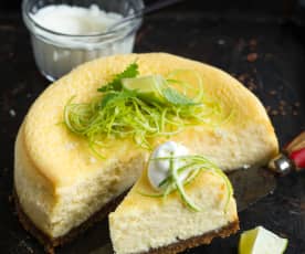 Limetten-Cheesecake