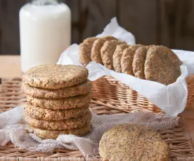 Biscotti ai semi vari (senza zucchero)