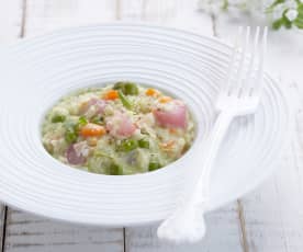 Risotto de printemps