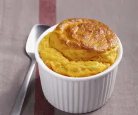 Soufflé de potiron aux épices douces