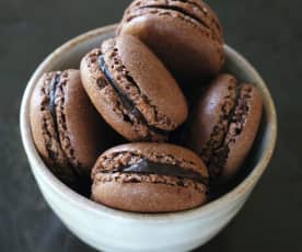 Macarons cu ciocolată