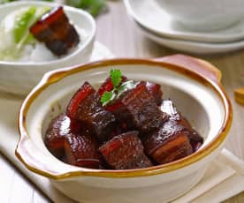 Braised pork belly