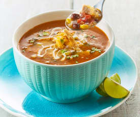 Tex-Mex Turkey Soup