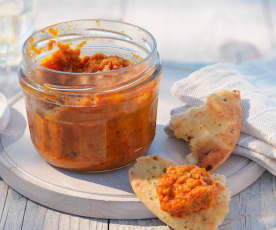 Ajvar - Rote Paprikasauce