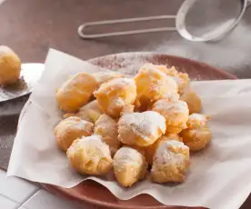 Buñuelos vieneses (sin gluten y sin lactosa)