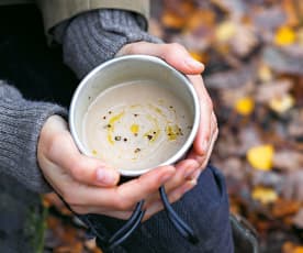 Velouté de châtaignes et céleri