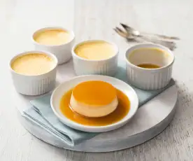  Crème caramels