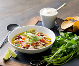 Zuppa di pollo messicana_Not all utensils are globally active