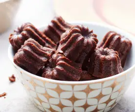 Cannelés bordelais au chocolat