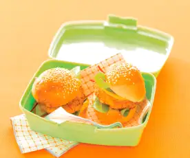 Mini-burgers au poulet