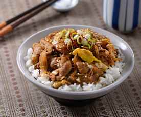 豚肉丼