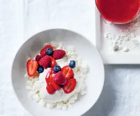 Eton mess aux fruits rouges