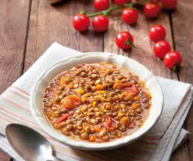 Curried Lentils