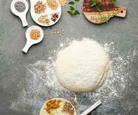 Pâte à pizza (à personnaliser)