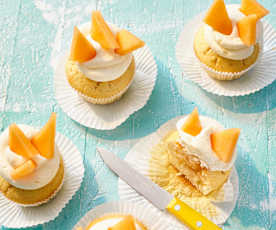 Melonen-Poke-Cupcakes