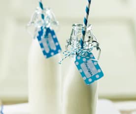 Iogurte líquido de pina colada