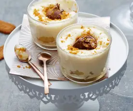 Tiramisu à la pâte à tartiner chocolat-noisettes