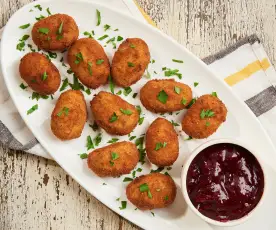 Turkey and Mashed Potato Croquettes