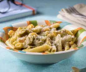 Penne risottate carciofi e zucca