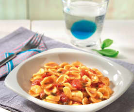 Orecchiette risottate pomodoro e basilico (1 porzione)