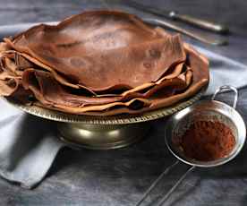 Crêpes al cacao