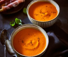 Frische Tomatensuppe