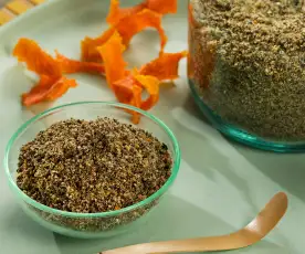 Siete especias japonesas (Shichimi togarashi)