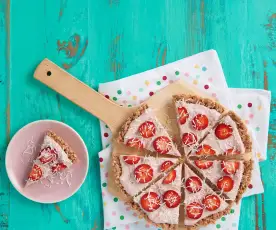 Rice Crispy Treat Pizza