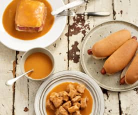 Francesinha, cachorro e pica-pau