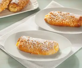 Napolitanas de crema