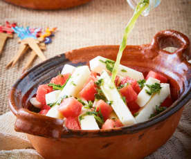 Ensalada tricolor