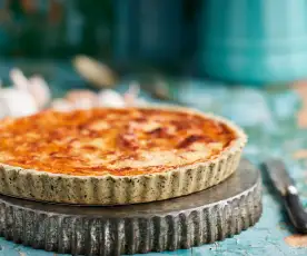 Guisado de frango – na quiche