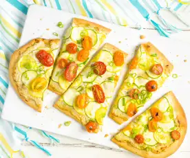 Summer Squash Flatbread