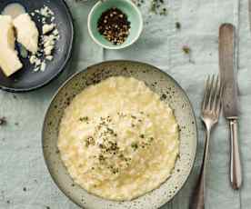 Risotto med parmesanost