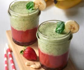 Smoothie dwukolorowe