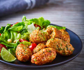 Tortitas de pescado estilo tai