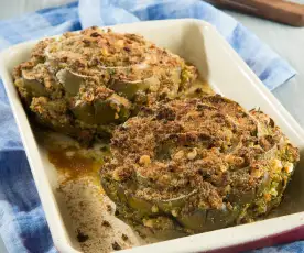 California Stuffed Artichokes