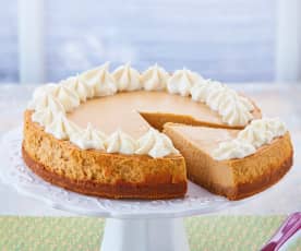 Pumpkin cheesecake