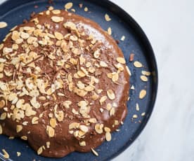 Bolo de mousse de chocolate