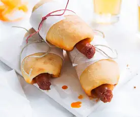 Hot dog de chistorra