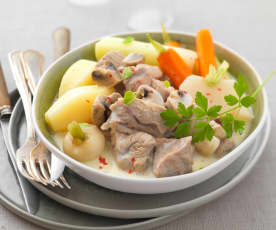 Blanquette de veau vapeur