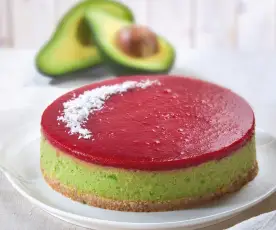 Avocado cheesecake