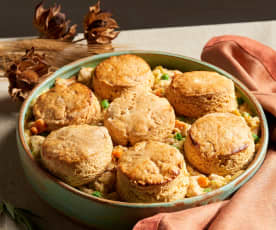 Biscuit Chicken Pot Pie