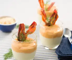 Crema de coliflor con sorpresa