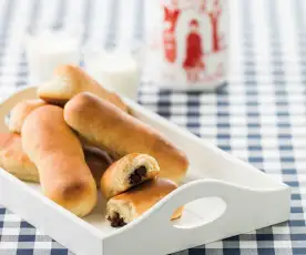 Pão com chocolate