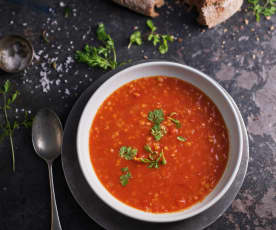 Spiced Moroccan Lentil Soup