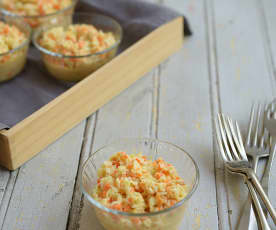 Coleslaw con aderezo de mostaza y miel