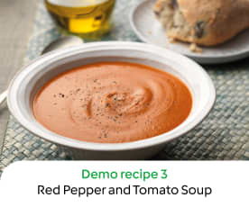 Demo Recipe 3 - Red Pepper and Tomato Soup