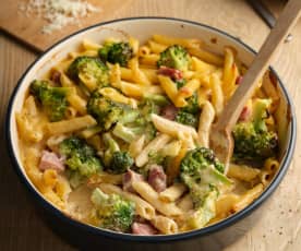 Broccoli and Ham Pasta Bake