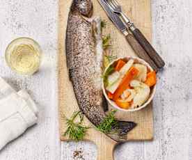 Forelle einfach lecker